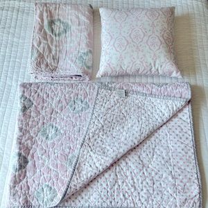 Pottery Barn Claire Crib/Toddler Bedding Set
